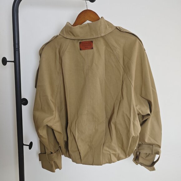 Acne Studios Beige Double-Breasted Jacket by Acne Studios - Picture 4 of 10